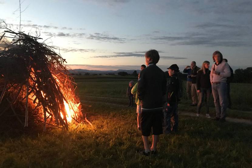 Bergsonnenwend-Feuer