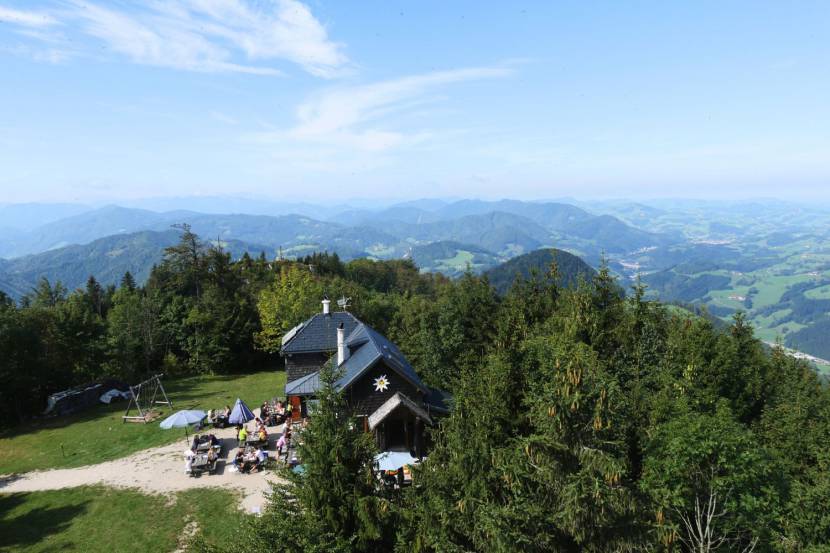 Prochenberg Rundwanderweg mit Ausblick aufs Mostviertel